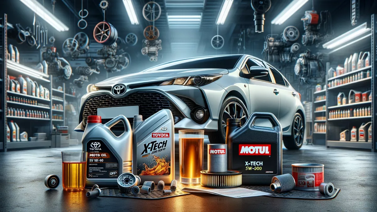 Óleo para Toyota Yaris