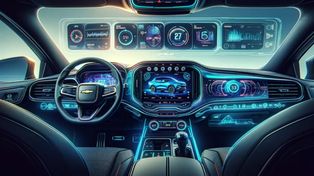 Tecnologia avançada do painel e sistema de entretenimento da Chevrolet S10 Midnight
